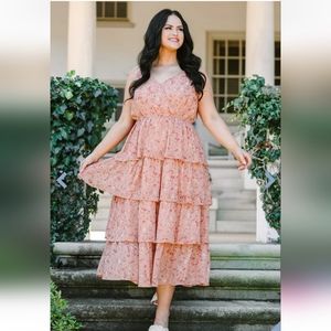 Days Together Midi Dress